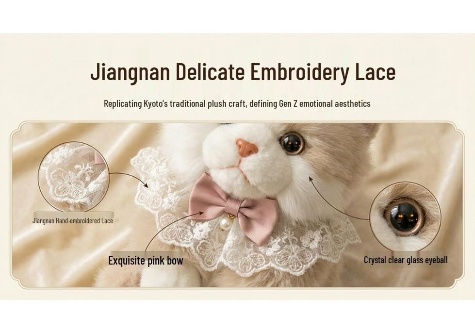 Adorable Plush Cat Backpack Cloth Doll - Perfect Gift for Girlfriend