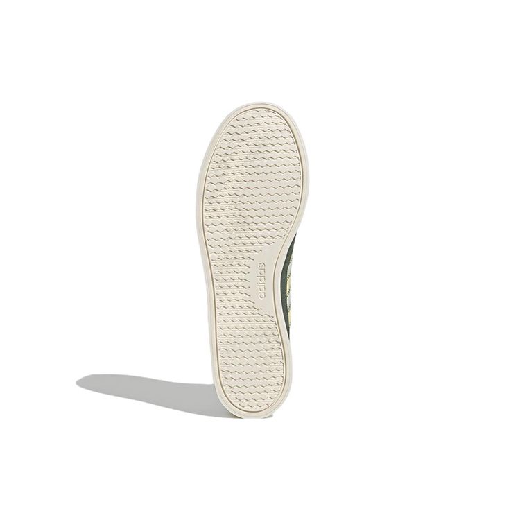 Adidas Neo City Canvas Fabric Leather Non-Slip Wear-Resistant Mid-Top Skate Shoes Unisex Sneakers Light-Green GW6748