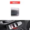 Car Window Switch Repair Button Cover Vehicle Door Glass Control Switch Key Cap For Mercedes Benz W205 W253 W213 C E GLC Class