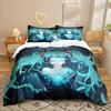 Animation Series 3D Digital Printing Three-Piece Bedding Kit Bed Sheet Quilt Cover