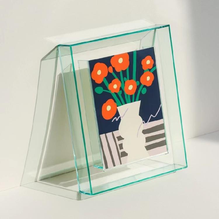 1PC Acrylic Picture Frame Photo Holder Photo Poster Desktop Wall Hangings Display