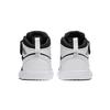 Jordan Air Jordan 1 TD Comfortable High top Toddler Shoes Black White Infant And Toddler AR6352-113