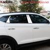 Fenster-Mittelpfosten-Abdeckung Zierleiste Für Hyundai Tucson 2015 2016 2017 2018 Edelstahl B C Säulen-Formteilleiste Auto Zubehör