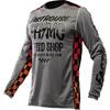 Mens Long Sleeve Cycling Jersey Quick Dry Mountain Bike Off-Road Racing Shirt Breathable Performance Apparel