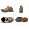 Oulylan Men's Steel Toe Safety Shoes Anti Smashing Anti Puncture Anti slip Breathable Durable Work Shoes