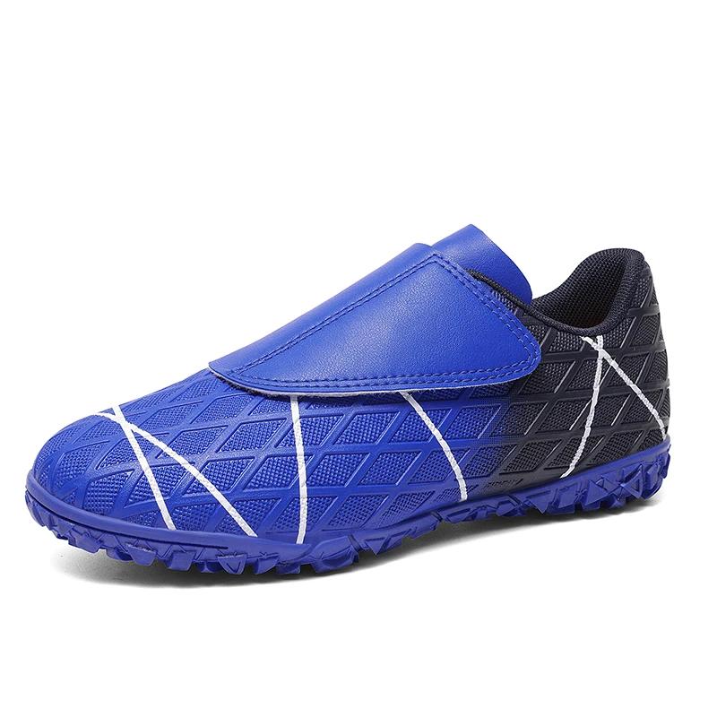 Boys And Girl's Soccer Shoes Men Cleats Comfortable Breathable Non Slip Outdoor Match Training Sport Football Boots Long Spikes