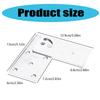 Manufactured Steel Hardware Pack Sturdy & Long lasting Fasteners Durable for Furniture Assembly & Building Projects