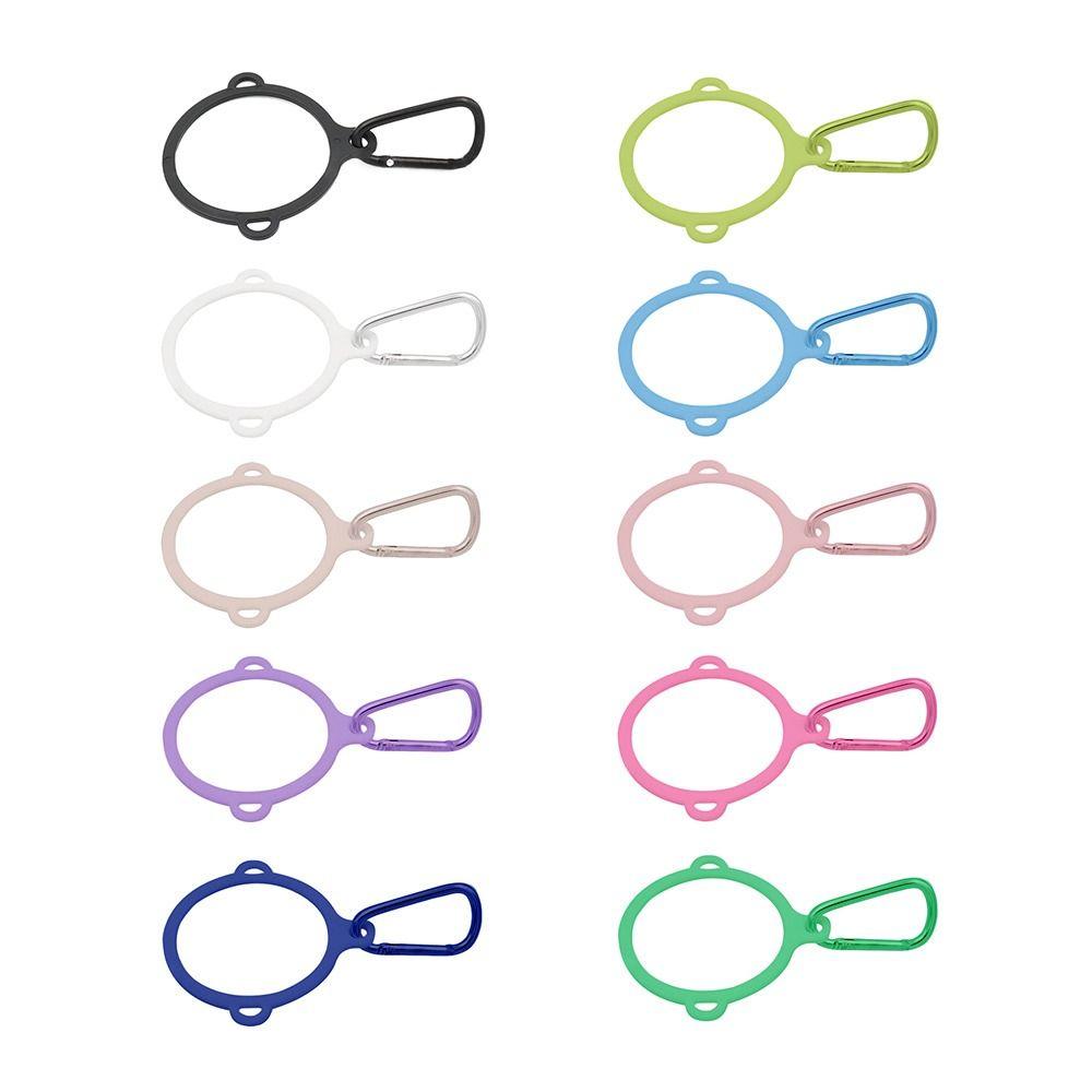 with Carabiner Plastic Ring Buckle New Three Hole Arrival Sports Kettle Hanging Buckle 10 Colors Space Kettle Outdoor Tool
