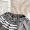 Korean-Style Preppy Romper: Trendy Infant Gift for Girls & Boys, Includes Tie - Perfect for One-Year-Olds.