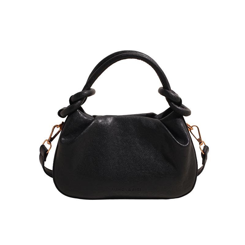 Geantă de mână Cloud Plisată Texturată Primăvară/Vară 2025 - Geantă Elegantă de Damă cu Un Singur Umăr și Crossbody