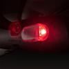 Car Solar Power Strobe Signal Light Security System Fake Security Light Caution Flashing Warning Anti-theft Alarm Lamp