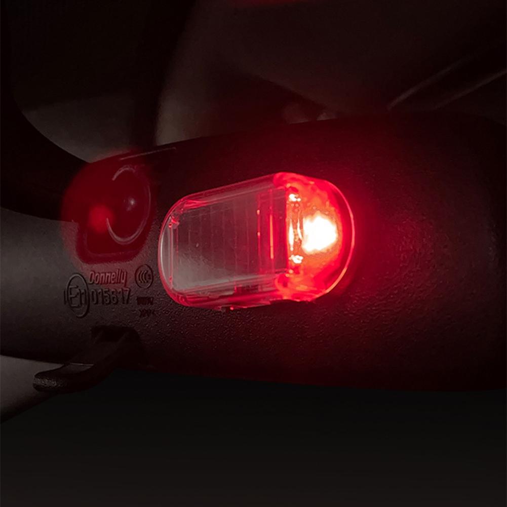Car Solar Power Strobe Signal Light Security System Fake Security Light Caution Flashing Warning Anti-theft Alarm Lamp