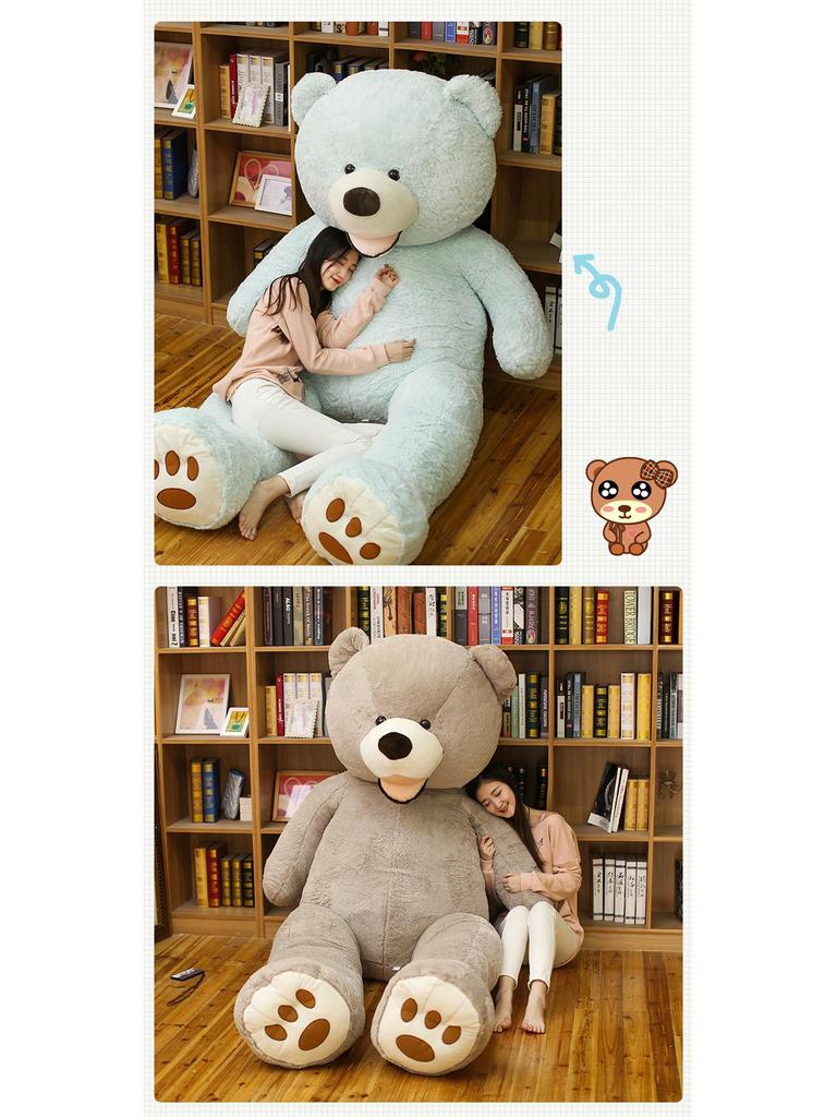 Huggy Bear American Plush Teddy, Cute Giant Panda Doll, Birthday Gift for Girls