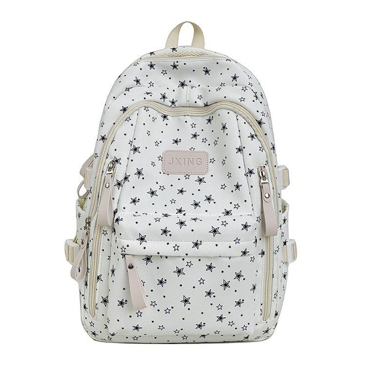 Schoolbag Junior high school students Junior high school students New ins High value student star schoolbag Large capacity backpack Backpack