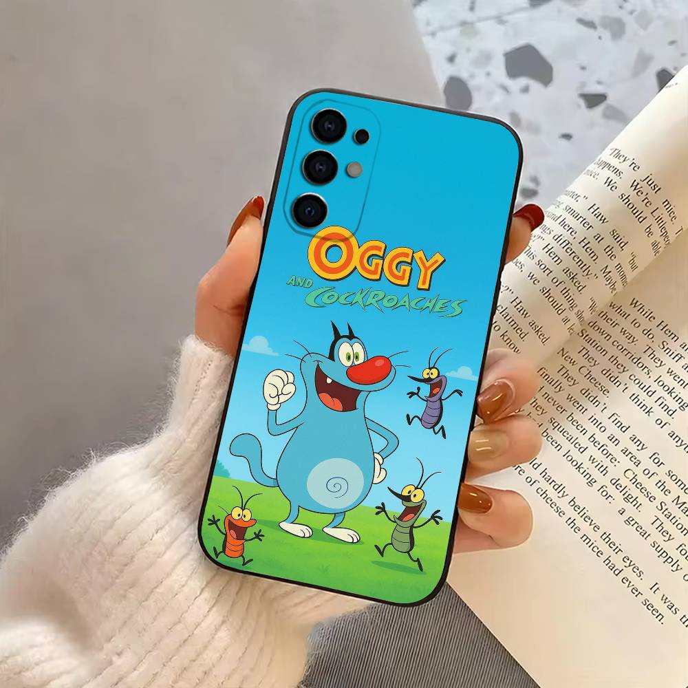 

Cat O-Oggy and the C-Cockroaches Phone Case Black Silicone Soft For Samsung S25,S24,S21,S22,S23,S30,Ultra,S20,Plus,Fe,Lite Samsung S20fe