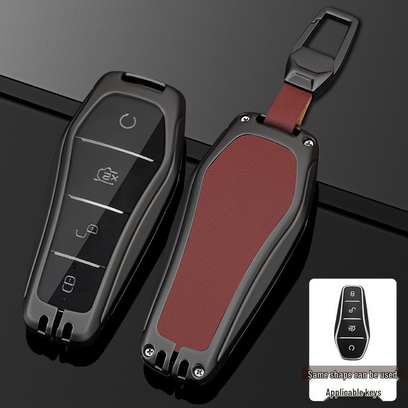 BYD Key Case: Compatible with Song QinPLUS/dmi, Dolphin E2, Tang Han EV, E3, Destroyer 05 - Full Coverage Shell
