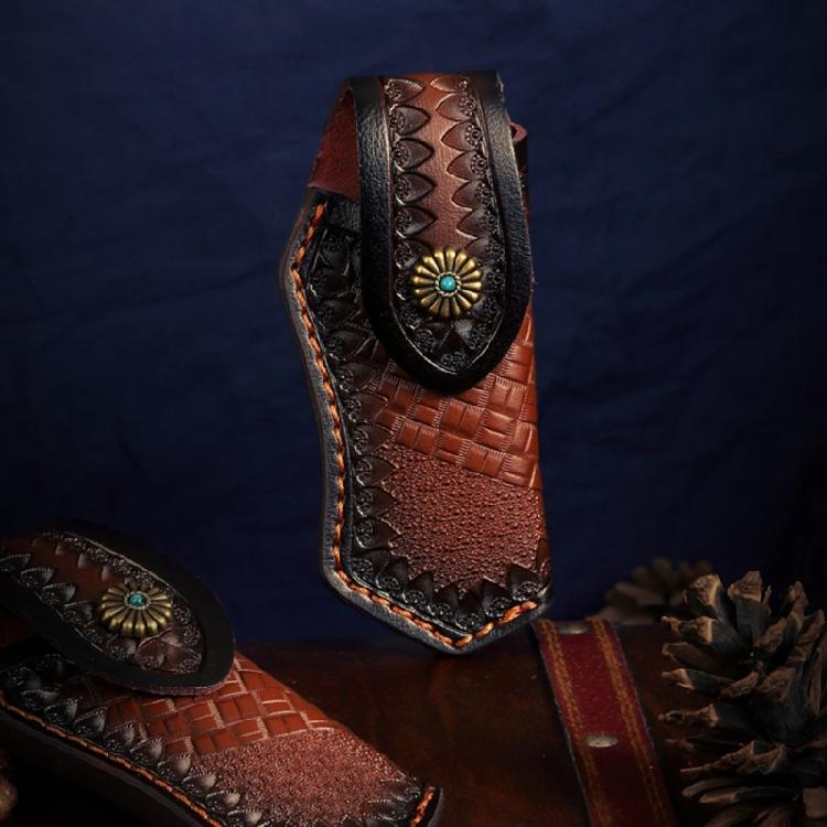 Fashion Leathers Knife Covers Folding Knife Pouches Leathers Sheath Tool Small