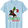 Cinco De Mayo Mexican Victory Rider Graphic Tee Shirt Casual Cotton Short Sleeve Top