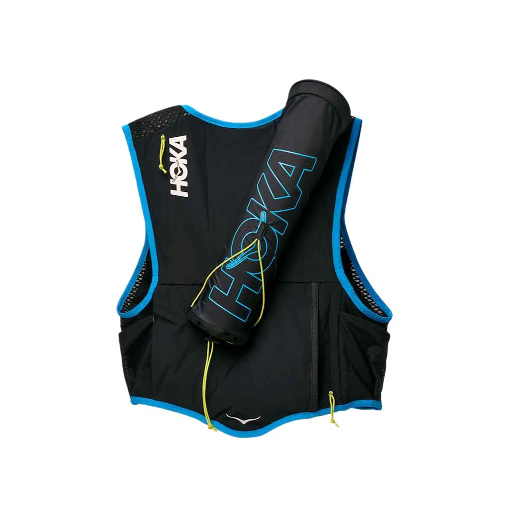 Hoka One One Trail Run Vest 10L Letter Lace Sleeveless Comfortable Casual Vest Unisex Vests 1175570-BLK