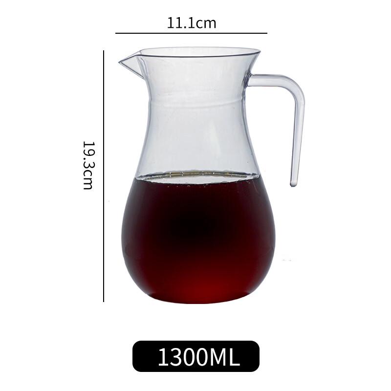 

Shangqi 1300ML PC Plastic Wine Decanter Jug (Set of 2)