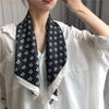 70x70cm Silk Scarf for Women Summer Print Square Shawl Silky Headscarf Bandana Office Ladies Neck Scarf Hair Band Gift Muffler