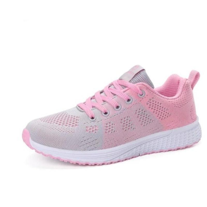 Women Casual Shoes Fashion Breathable Walking Mesh Flat Shoes White Woman Women 'S Sneakers  Women 'S Tennis Shoes Sandals