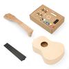 DIY Ukulele Kit Paintable Building Unfinished for Home Crafting