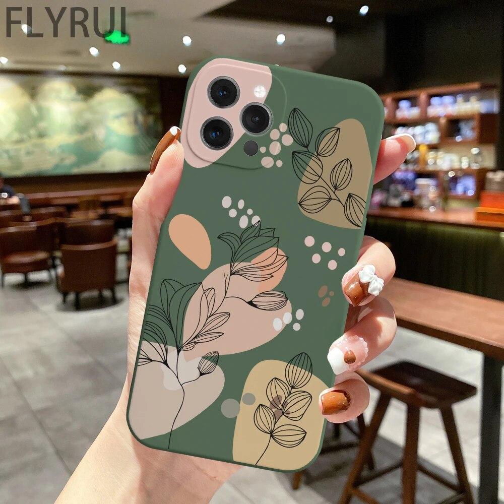 

Прекрасный модный анимационный мягкий телефон для Iphone XR Max 12 Pro Mini XS 6s 14 11 7 8 Plus X 6 13, мягкий прямой чехол for Iphone 14pro Max зелёный