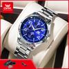 OPK 6017 Quartz Men's Watch Original Luminous Chronograph Waterproof Classic Business Wristwatch for Man