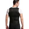 Men Body Shaper Waist Trainer Sauna Vest Double Belt Abdomen Slimming Sweat Vest Fitness Belt