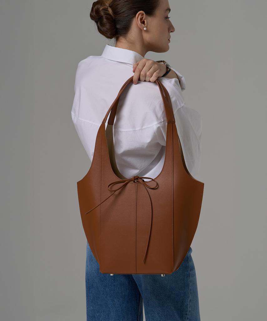 Zema Élever Le Quotidien Onnete Tote Bag M - Camel Tan (Onnete Tote Bag M)