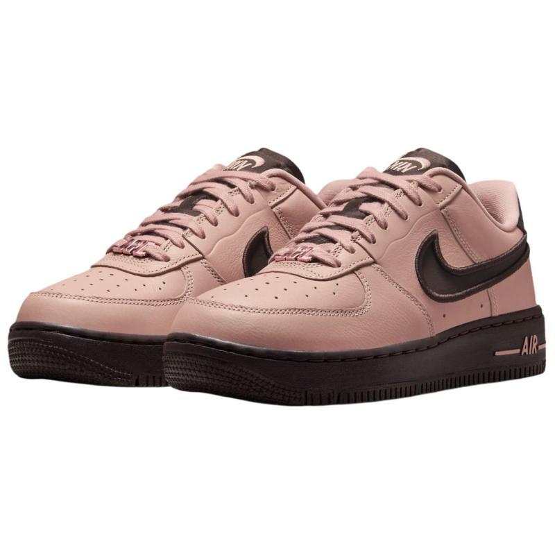 Nike Air Force 1 Rutschfest Abriebfest Low Top Skateboard Schuhe Damen Rosa Sneaker FJ7409-601