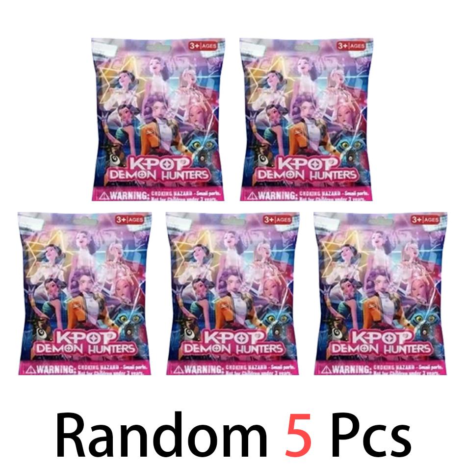 K Pop Demon Hunt Box Series Figure Model Toy Cartoon Gaming Peripherals Desk Decoration Halloween/Christmas for Kid GiftK