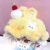 Yellow and Overalls Set for 10cm Plush Kigurumi Otaku Doll Kpopdoll Costume Hat, Bib, T-Shirt, Toy, Accessories, Activities, Mascot, [Used]