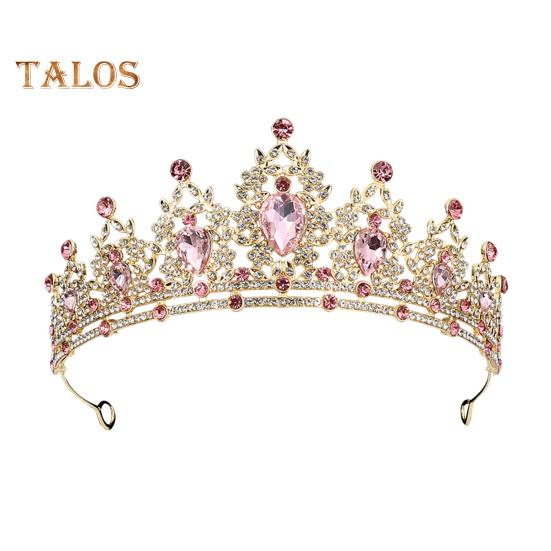 Obruče do vlasů zářící kamínky Intarzovaný dekor listů Svatební korunka Narozeninová oslava Čelenka ze slitiny Vlasové doplňky