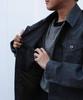 Snow Peak Sulfur Dyed Fade Coverall Outer Jacket for Men and XL JK-26SU015 Women, CHARCOAL,