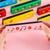 Wooden Painted Toy Musical Instrument Play16-Hole Harmonica Parent-Youngsters Puzzle Toys for Youngsters Gift (Random Color) Halloween