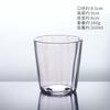 Colorful Striped Heat-resistant Glass Cup High Borosilicate High Temperature Drinking Water Cup Minimalist Cold Drink Juice Cup