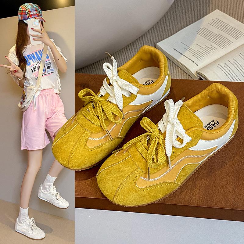 Dexun Shoes Women's 2025 Summer New Inner Height Increase Casual Sports Board Shoes Fashion Versatile Student Ugly Forrest Gump Shoes
