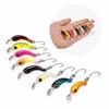8PCS with 3D Eyes Minnow Fishing Lures 0.05 Ounce Bionic Artificial Bait  Trout Fishing