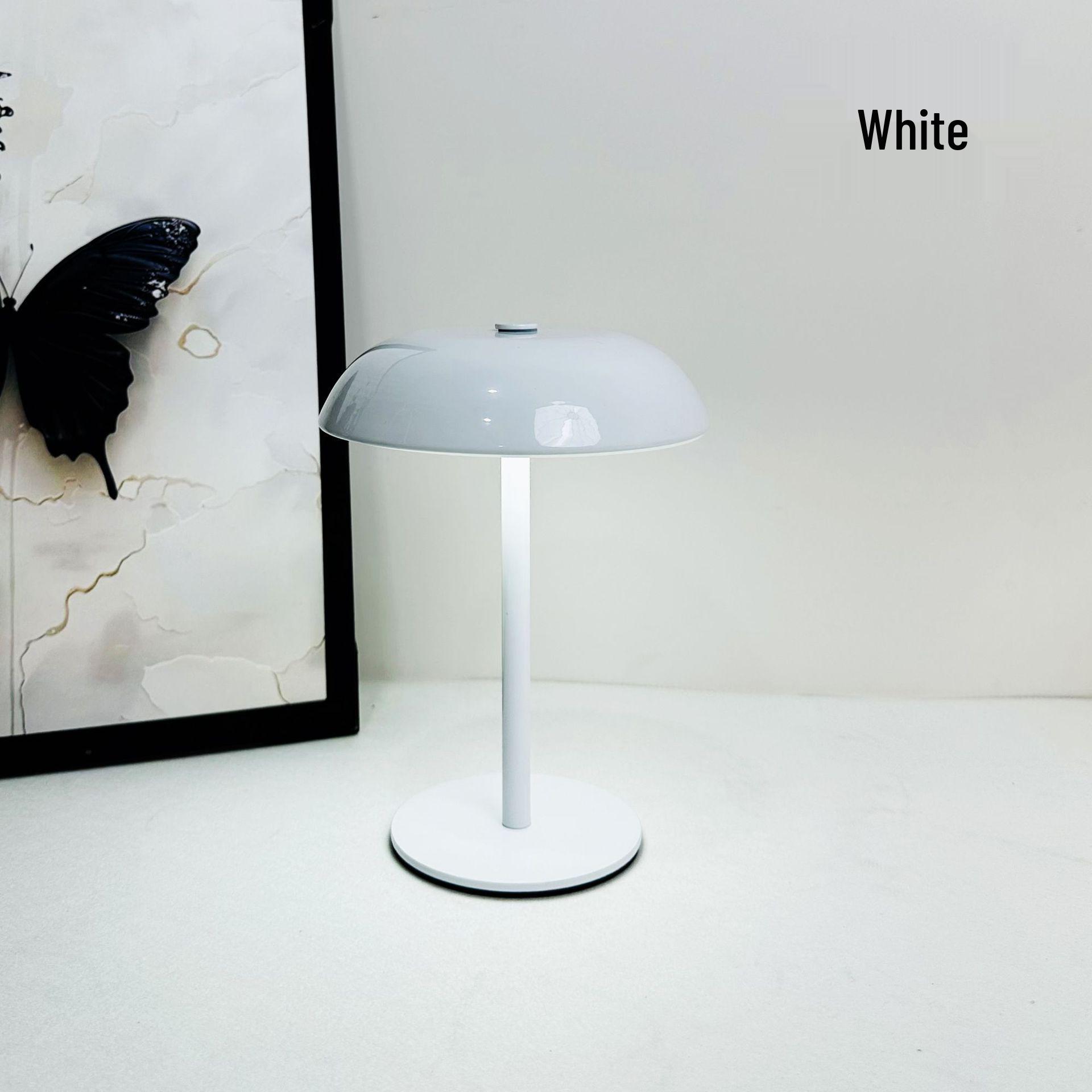

Creative Eye-Protection Night Light: Mushroom Charging Table Lamp for Hotels, Bedrooms, Bars, and Restaurants