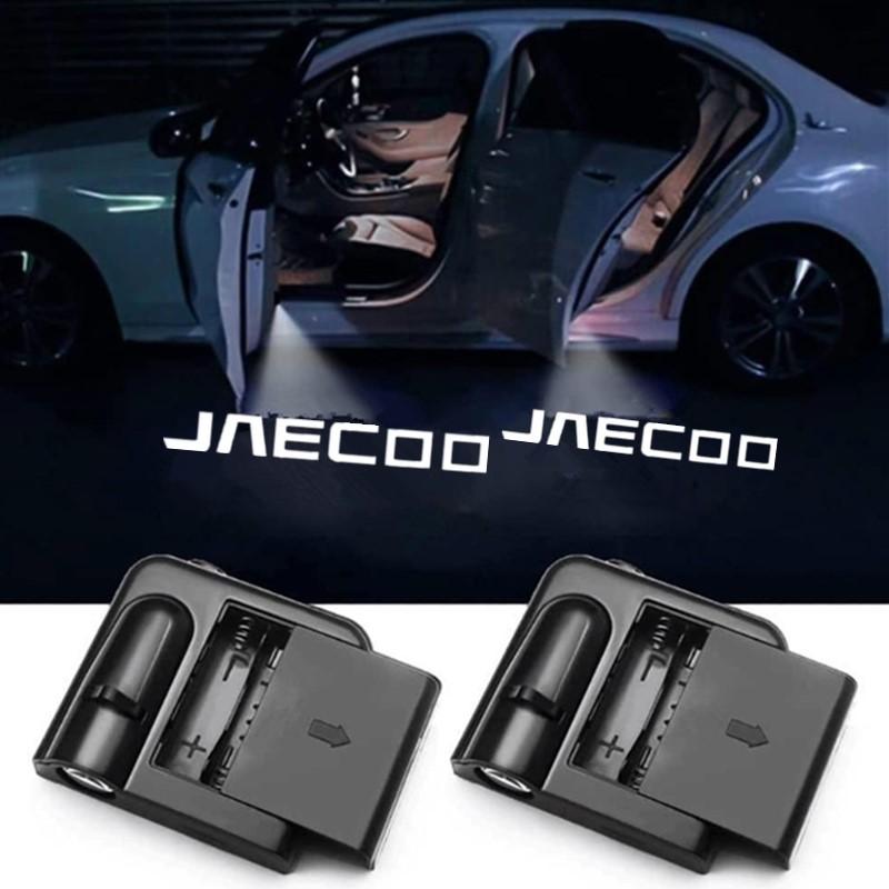 

2Pcs Car Door Welcome Shadow Lights LED Projector Ghost Atmosphere Decorative Lamp For Chery Jaecoo 7 J7 J8 phev 2025 2024 2023