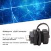 5/8in-27UNS Threaded Waterproof USB Connector IP67 Motherboard Rear Socket  Mechanical Equipment