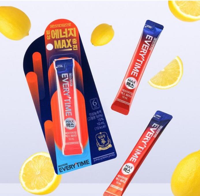 Everytime CheongKwanJang Max 10p, 100ml | Energy & Immunity Support