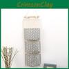 Fabric Storage Hanging Bag Door Wardrobe Dormitory Space Saving Mounted Wall