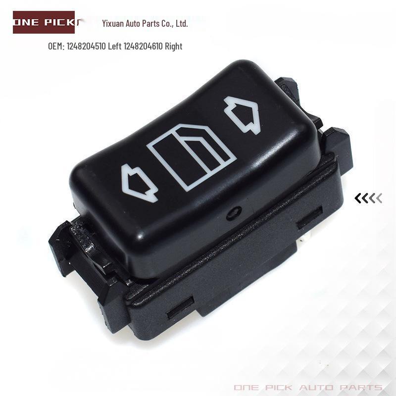 

Left and Right Mercedes-Benz Window Regulator Switch (1248204510, 1248204610)