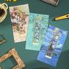 Creative Metal Chinese Style Hollow Bookmark Retro Flower Bookmark Metal Bookmark School Supplies for Children