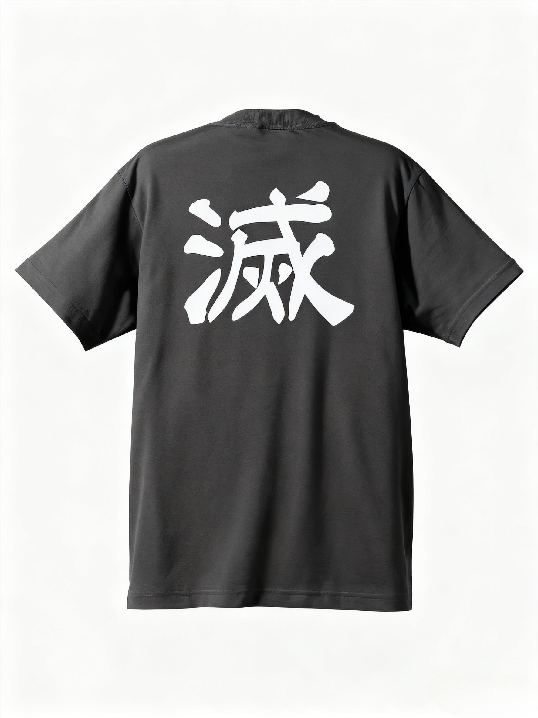 

Demon Slayer Animation Cossplay Mens Tshirt Unisex Cotton Short Sleeve Stylish and Casual Streetwear Oversized Tshirt 4XL