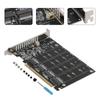 PCI-E Signal Split Array Card PH44 X16 NVME 4 Disk Array Card Support M.2 SSD