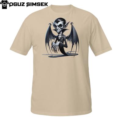 Vampire Bat T-Shirt | Gothic Dracula Cartoon | Funny Halloween Design